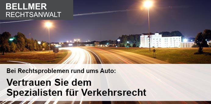 Bei Rechtsproblemen rund ums Auto: Vertrauen Sie dem Spezialist für Verkehrsrecht | Bellmer Rechtsanwalt